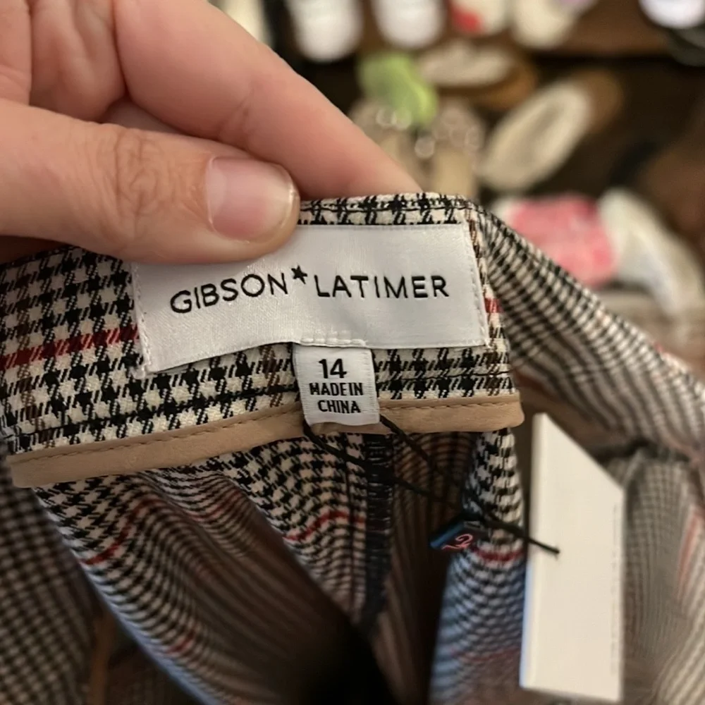 NWT Gibson & Latimer Pleated Pants Size 14 - Picture 3 of 6